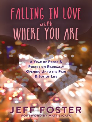 cover image of Falling in Love with Where You Are